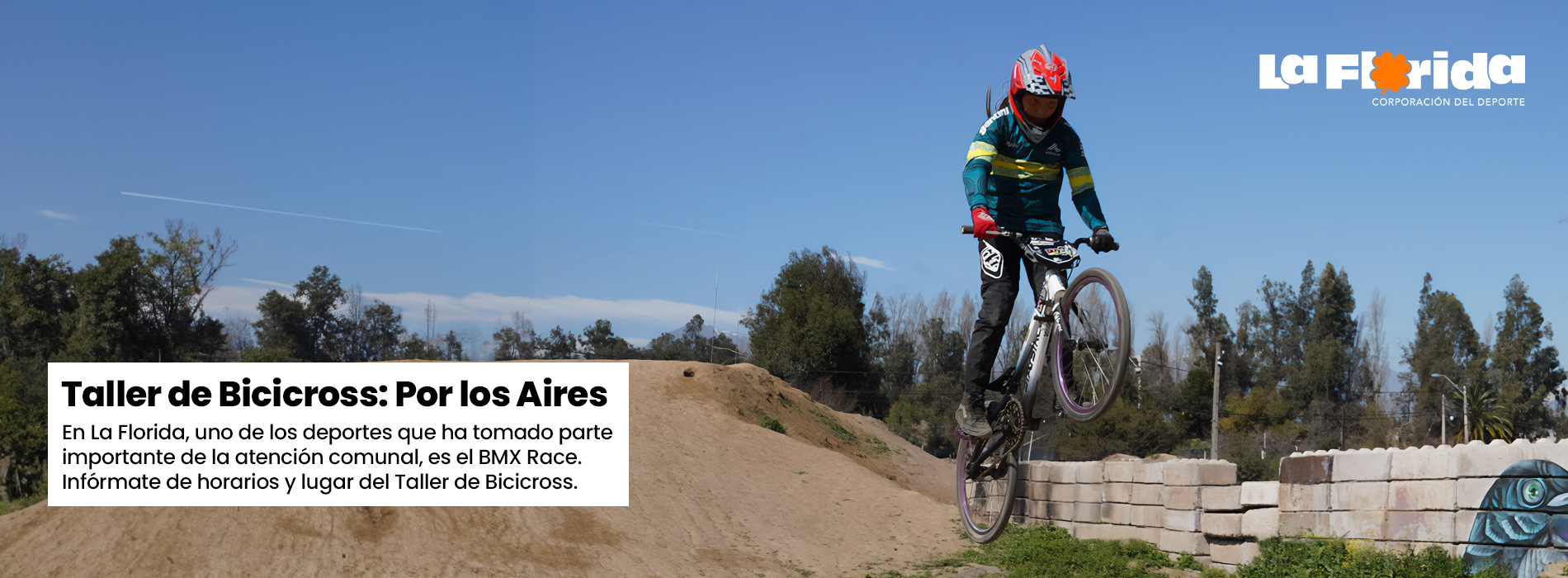 Bicicross en La Florida: Vueltas, saltos y adrenalina